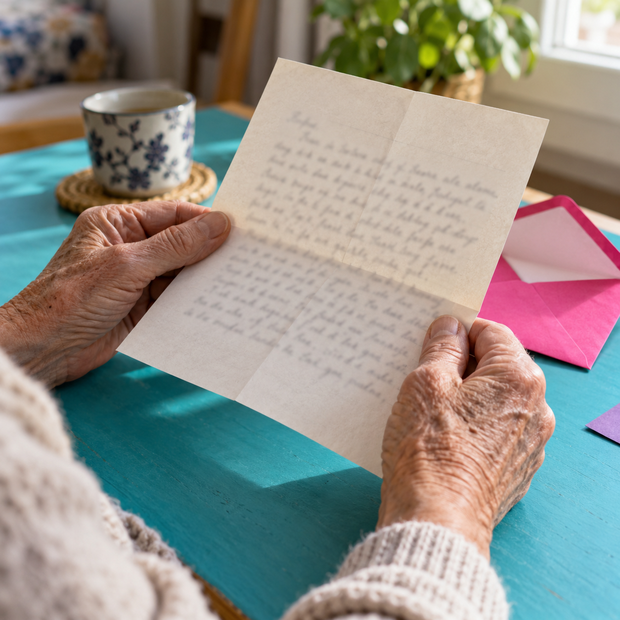 a letter to an older person