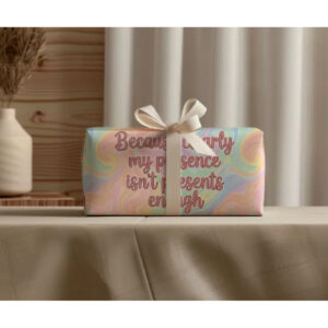 Sassy Quote Wrapping Paper