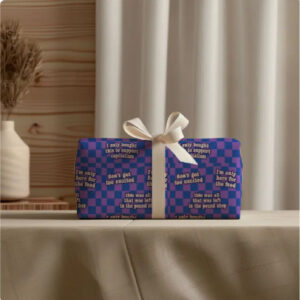 Sarcastic quotes Gift Wrap
